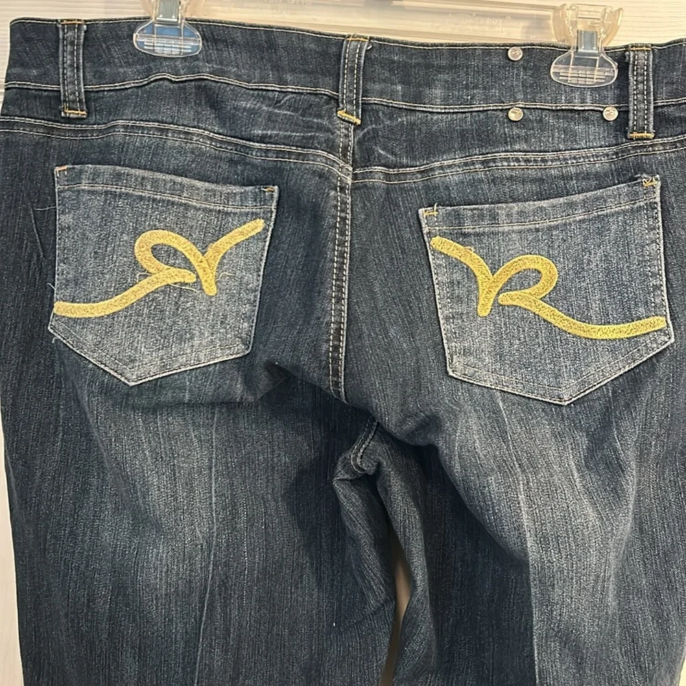 Y2k Rocawear Good‎ Embellished Womens Jeans Size 15 36x25